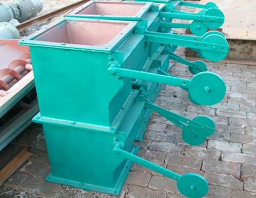 双层重锤翻板卸灰阀